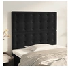 Image de Hoofdborden 2 st 90x5x78/88 cm fluweel zwart3116804
