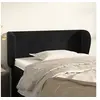 Image de Hoofdbord met randen 83x23x78/88 cm fluweel zwart3116896