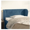 Image de Hoofdbord met randen 93x23x78/88 cm fluweel donkerblauw3116904
