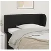 Image de Hoofdbord met randen 83x23x78/88 cm kunstleer zwart3116936