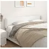 Image de Hoofdbord met randen 163x23x78/88 cm kunstleer wit3116961