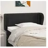 Image de Hoofdbord met randen 83x23x78/88 cm kunstleer zwart3117076