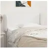 Image de Hoofdbord met randen 103x23x78/88 cm kunstleer wit3117089
