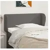Image de Hoofdbord met randen 103x23x78/88 cm kunstleer grijs3117092