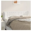 Image de Hoofdbord met randen 147x23x78/88 cm kunstleer wit3117235