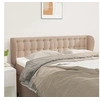 Image de Hoofdbord met randen 147x23x78/88 cm kunstleer cappuccinokleur3117239