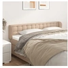 Image de Hoofdbord met randen 163x23x78/88 cm kunstleer cappuccinokleur3117245