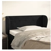 Image de Hoofdbord met randen 83x23x78/88 cm fluweel zwart3117316
