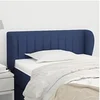 Image de Hoofdbord met randen 93x23x78/88 cm stof blauw3117370