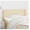 Image de Hoofdbord met randen 103x16x78/88 cm stof cràmekleurig3118483