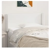 Image de Hoofdbord met randen 103x16x78/88 cm kunstleer wit3118713