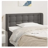 Image de Hoofdbord met randen 83x16x78/88 cm kunstleer grijs3118844
