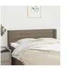 Image de Hoofdbord met randen 147x16x78/88 cm stof taupe3118910