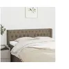 Image de Hoofdbord met randen 163x16x78/88 cm stof taupe3119114
