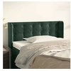 Image de Hoofdbord met randen 93x16x78/88 cm fluweel donkergroen3119241