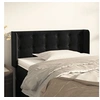 Image de Hoofdbord met randen 103x16x78/88 cm fluweel zwart3119246