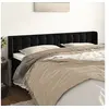 Image de Hoofdbord met randen 203x16x78/88 cm fluweel zwart3119270