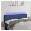 Image de Hoofdbord LED 144x5x78/88 cm stof cràmekleurig3121335