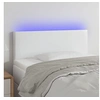 Image de Hoofdbord LED 90x5x78/88 cm kunstleer wit 3121411