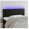 Image de Hoofdbord LED 100x5x78/88 cm kunstleer zwart3121416