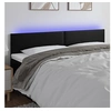 Image de Hoofdbord LED 200x5x78/88 cm kunstleer zwart3121440
