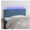 Image de Hoofdbord LED 100x5x78/88 cm fluweel donkerblauw3121518