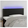 Image de Hoofdbord LED 100x5x78/88 cm kunstleer zwart3121556