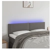 Image de Hoofdbord LED 144x5x78/88 cm kunstleer grijs3121566