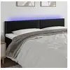 Image de Hoofdbord LED 180x5x78/88 cm kunstleer zwart3121574