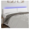 Image de Hoofdbord LED 200x5x78/88 cm kunstleer wit3121581