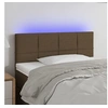 Image de Hoofdbord LED 90x5x78/88 cm stof donkerbruin3121597