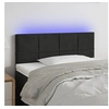 Image de Hoofdbord LED 90x5x78/88 cm fluweel zwart3121650