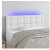 Image de Hoofdbord LED 80x5x78/88 cm kunstleer wit3121685
