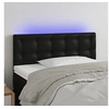 Image de Hoofdbord LED 90x5x78/88 cm kunstleer zwart3121690