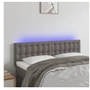 Image de Hoofdbord LED 144x5x78/88 cm kunstleer grijs3121706
