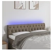 Image de Hoofdbord LED 160x7x78/88 cm stof taupe3121958