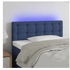Image de Hoofdbord LED 80x5x78/88 cm stof blauw3122026