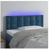 Image de Hoofdbord LED 90x5x78/88 cm fluweel donkerblauw3122086