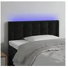 Image de Hoofdbord LED 100x5x78/88 cm fluweel zwart3122090