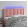 Image de Hoofdbord LED 100x5x78/88 cm fluweel roze3122093
