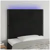 Image de Hoofdbord LED 80x5x118/128 cm fluweel zwart3122316