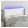 Image de Hoofdbord LED 93x16x78/88 cm kunstleer wit3123035