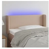 Image de Hoofdbord LED 93x16x78/88 cm kunstleer cappuccinokleurig3123039