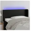 Image de Hoofdbord LED 103x16x78/88 cm kunstleer zwart3123040