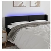 Image de Hoofdbord LED 203x16x78/88 cm kunstleer zwart3123064