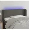 Image de Hoofdbord LED 103x16x78/88 cm fluweel donkergrijs3123139