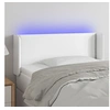 Image de Hoofdbord LED 103x16x78/88 cm kunstleer wit3123181