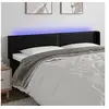 Image de Hoofdbord LED 203x16x78/88 cm kunstleer zwart3123204