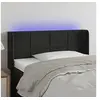 Image de Hoofdbord LED 93x16x78/88 cm fluweel zwart3123274