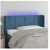 Image de Hoofdbord LED 103x16x78/88 cm fluweel donkerblauw3123282
